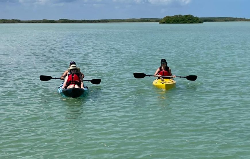 Jet skis on the Emerald Coast  to the Carbonera of Hunucmá in Yucatán